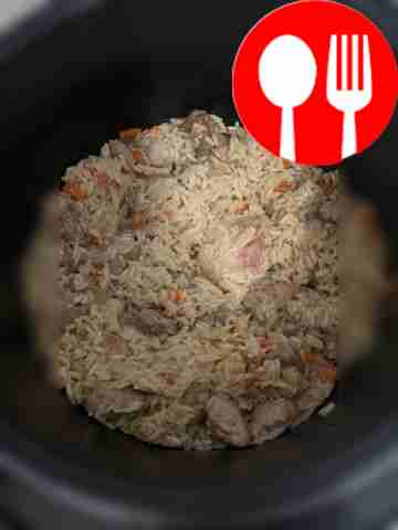 Быстрый плов со свининой в мультиварке