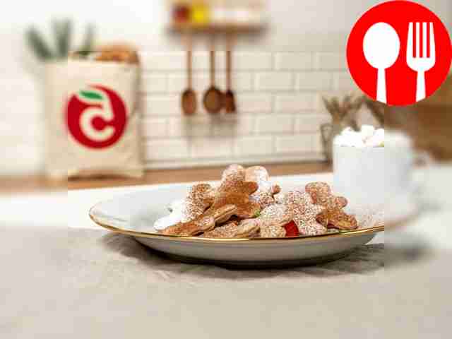 Быстрое домашнее печенье на сметане