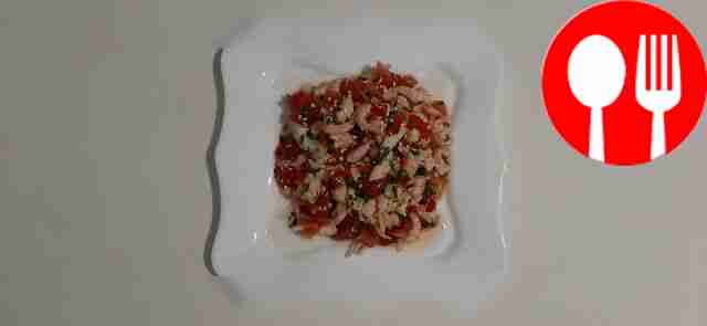 Домашняя сальса с креветками