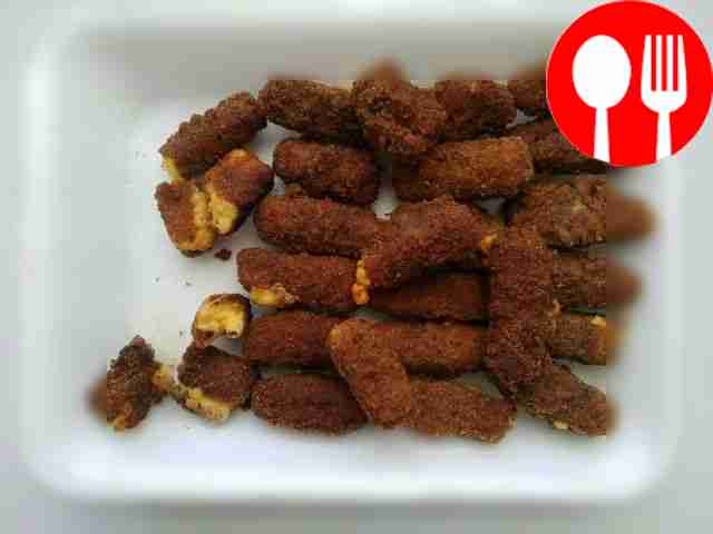 Ароматный жареный сыр