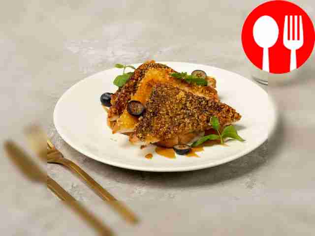 Тост с кукурузным маслом