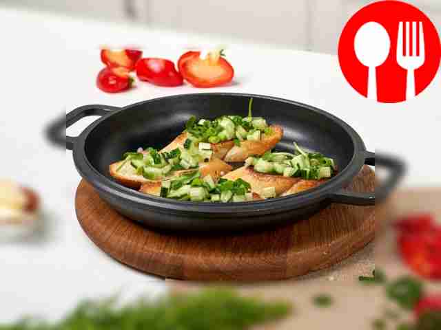 Тост с растительным маслом