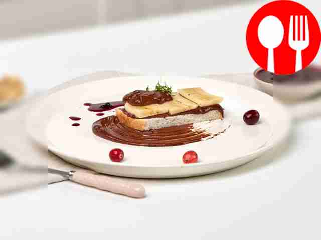 Тост с темным шоколадом