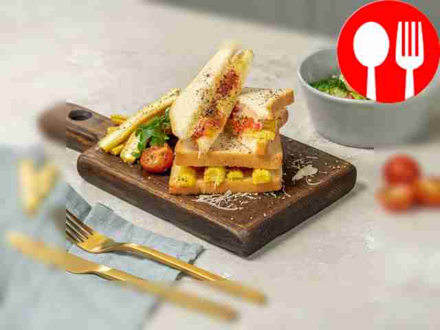 Тост с кукурузой-мини