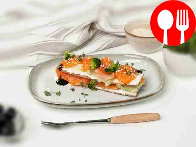 Тост с цельнозерновыми хлебцами