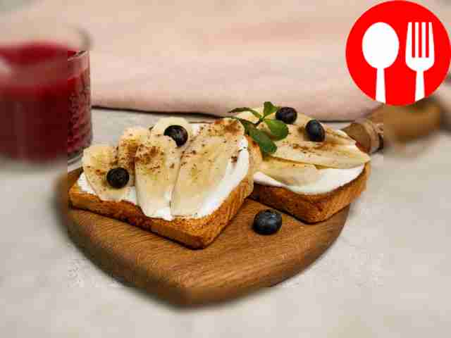 Тост с йогуртом