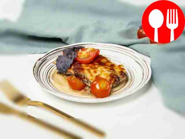 Мусака с баклажаном