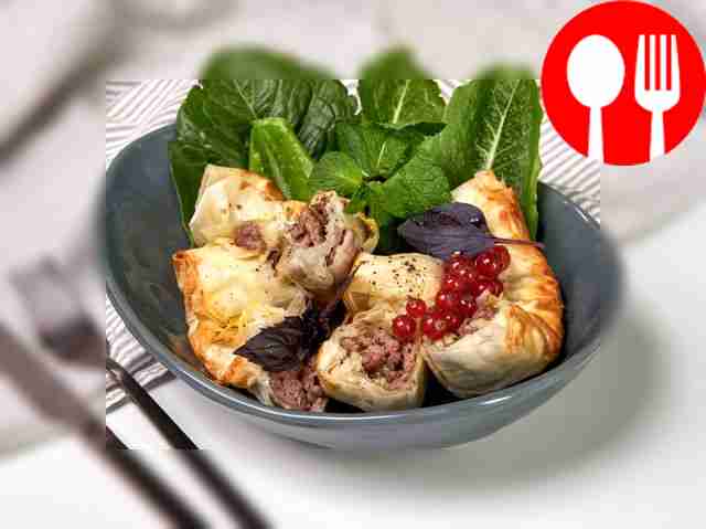 Запеченное тесто фило