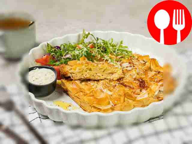 Фило с рыбными консервами