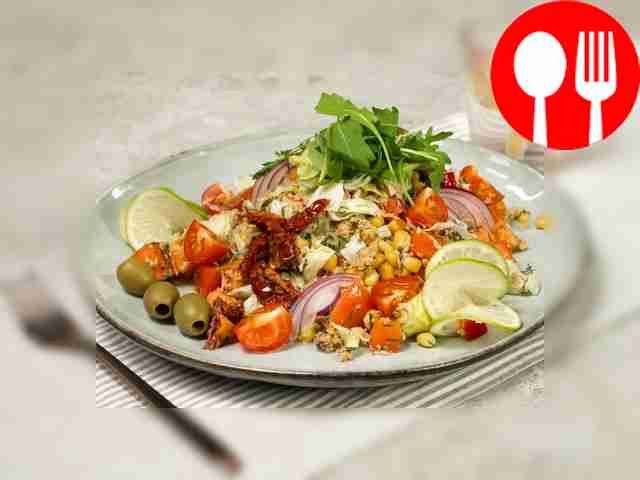 Вкусный рецепт рыбного салата