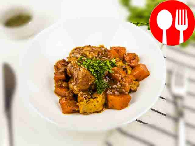 Тушеный кролик