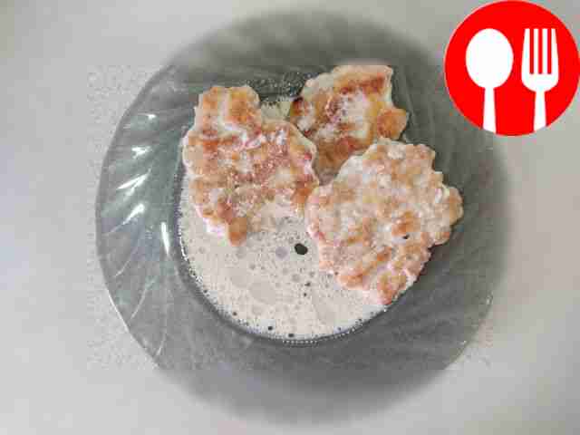 Ароматные оладьи из куриного филе