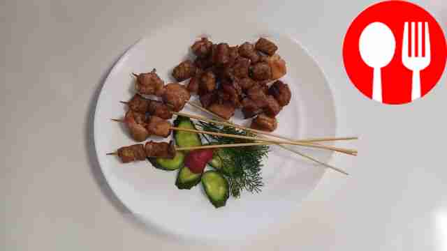 Фондю со свинным филе и курицей