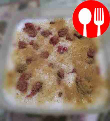 Нежное суфле с малиной