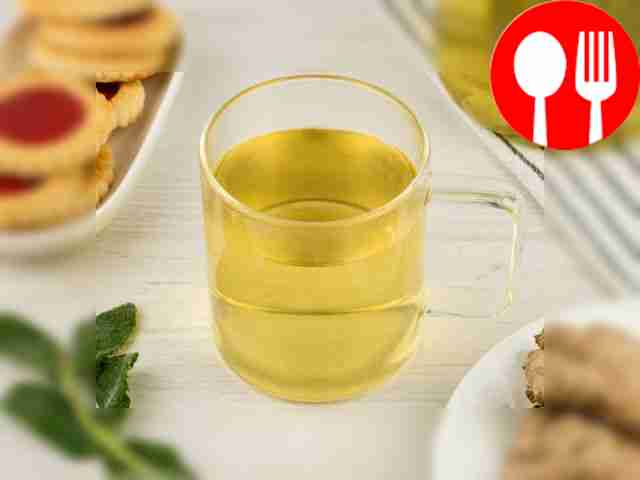 Зеленый чай с имбирем