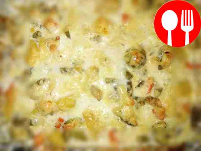 Нежная куриная запеканка