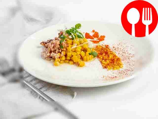 Салат с тунцом и белокочанной капустой