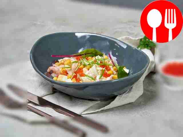 Салат «Царский» с креветками