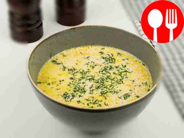 Суп с креветками