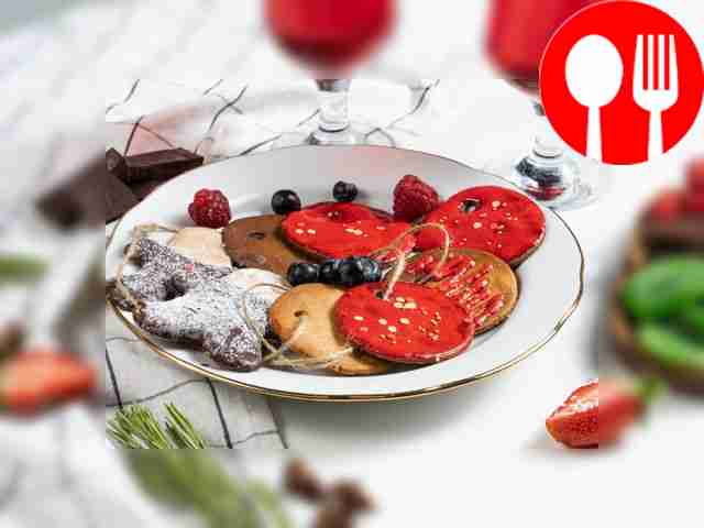 Имбирные пряники на елку на Новый год