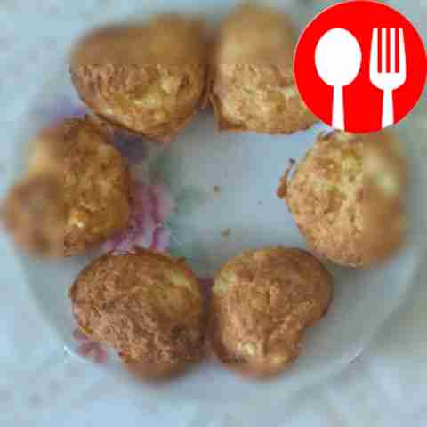 Творожные маффины на десерт