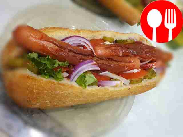 Сочный хот-дог