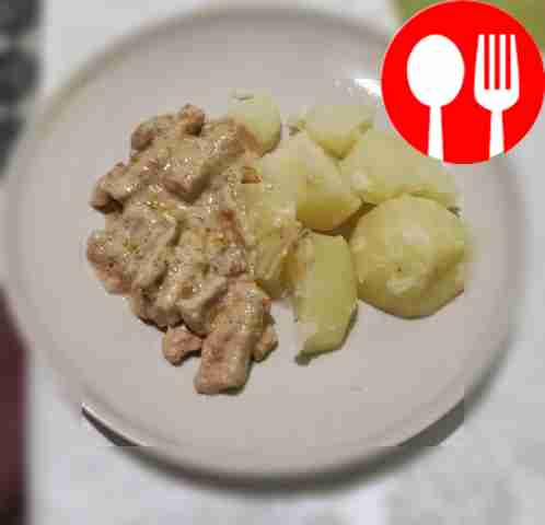 Ароматный бефстроганов