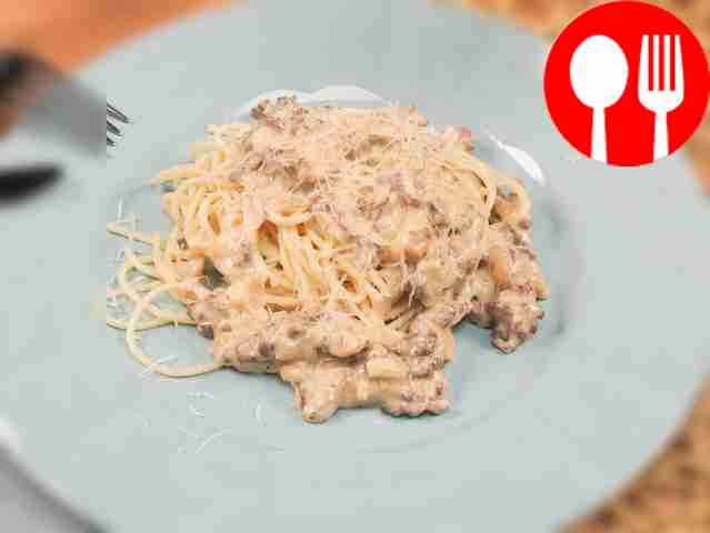 Фарш в сливочном соусе