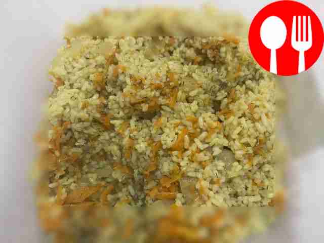 Оригинальный рисовый гарнир