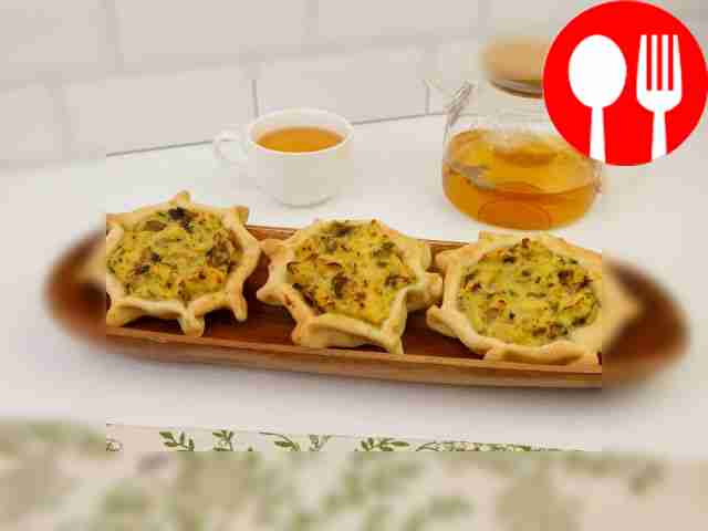 Шаньги с грибами и картофелем