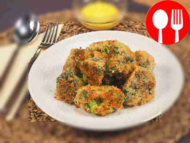 Брокколи в сухарях