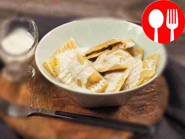 Равиоли с грибами