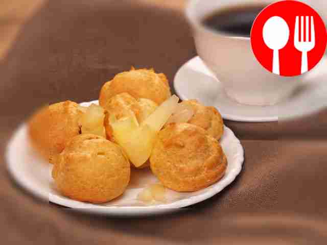 Профитроли с сыром