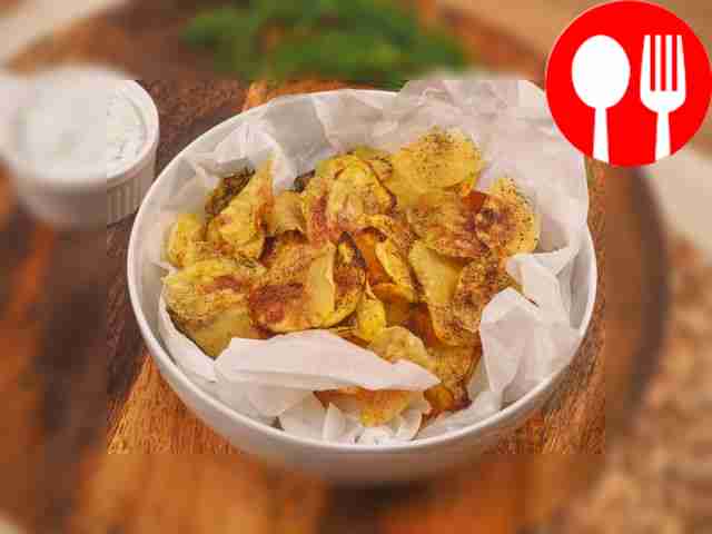 Чипсы в микроволновке