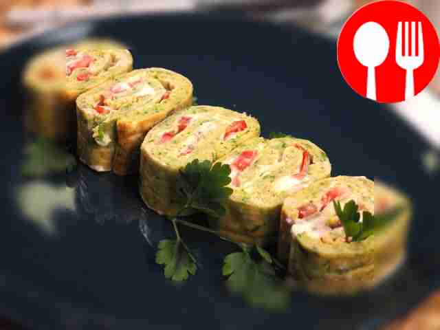 Рулет из кабачков