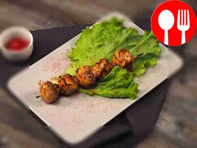 Маринованные шампиньоны для шашлыка