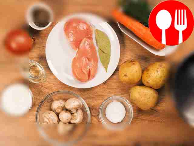 Промойте мясо и дайте ему просохнуть. Очистите...