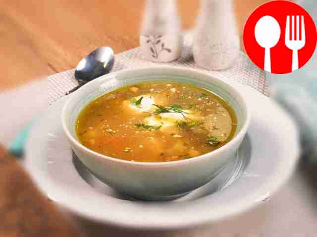 Грибной суп из шампиньонов с курицей