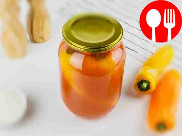 Перец болгарский на зиму целиком