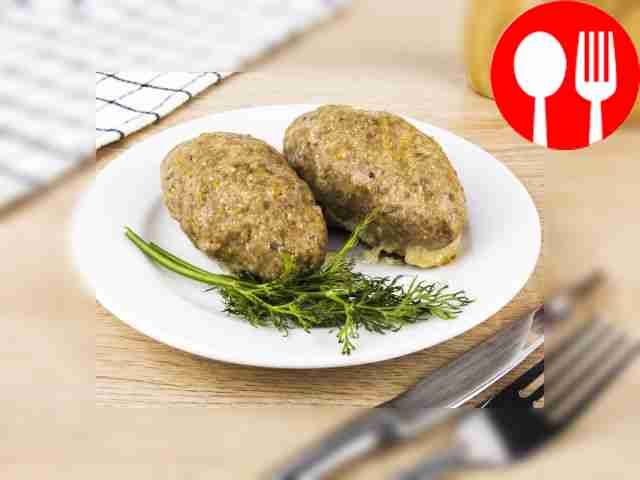 Зразы с грибами в духовке