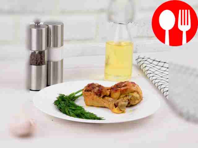 Куриные ножки в карри с горчицей