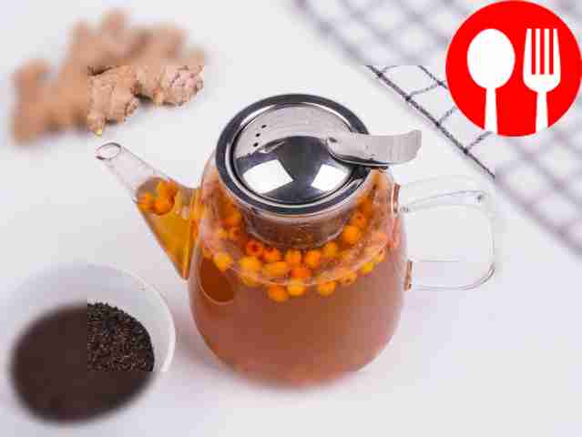 Позвольте облепиховому чаю с имбирём...