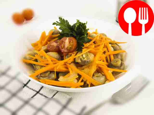 Салат с шампиньонами