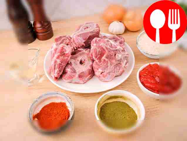 Заранее разморозьте баранину, помойте овощи и...