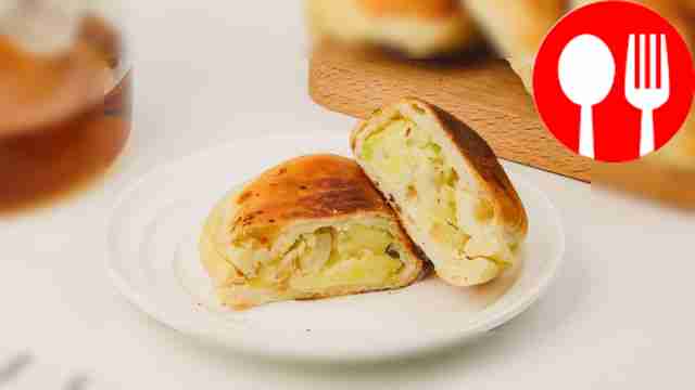 Пирожки с картошкой жареные