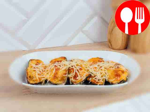 Мидии в соусе с сыром