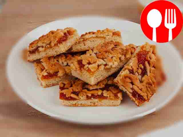 Песочное печенье с повидлом