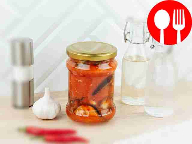 Тещин язык из баклажанов на зиму