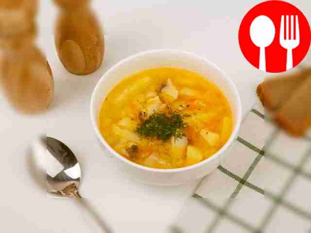 Рыбный суп из хека