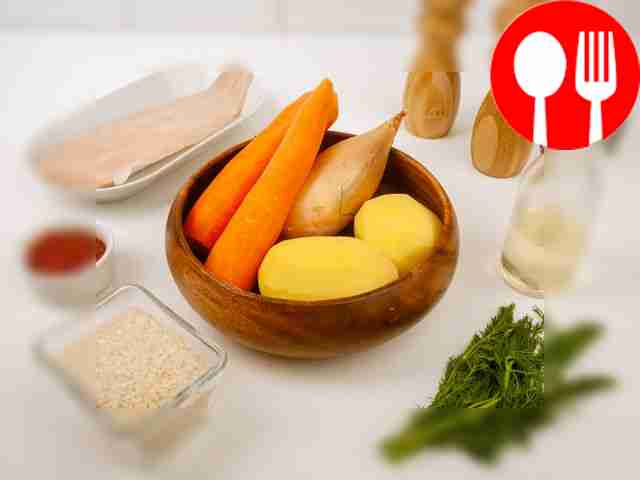 Подберите все ингредиенты для блюда. Тщательно...